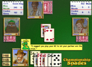 Championship Spades Pro for Windows screenshot